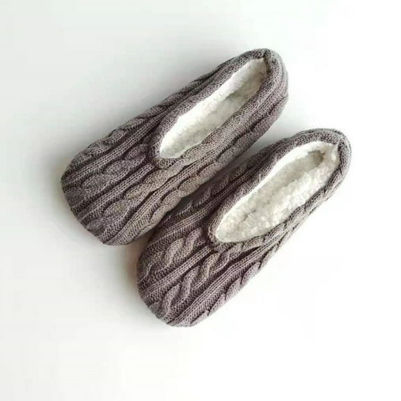 Nrmvnmi Women's Soft House Slippers, Fuzzy Cozy Warm Indoor Sock Shoes, Unique Birthday Gifts for Mom Grandma Girlfriend Winter House Shoe Socks Non-Slip Soft Soles, Cozy Christmas Gifts