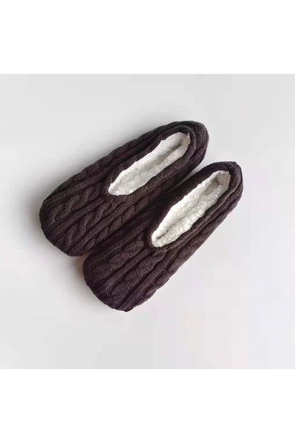 Women's Soft House Slippers, Fuzzy Cozy Warm Indoor Sock Shoes, Unique Birthday Gifts for Mom Grandma Girlfriend Winter House Shoe Socks Non-Slip Soft Soles, Cozy Christmas Gifts