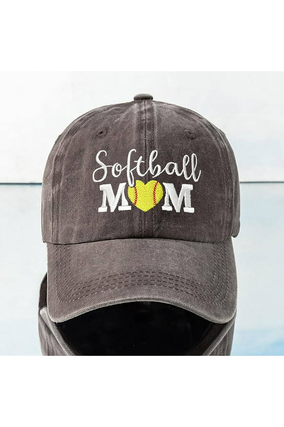 Womens Baseball Caps Baseball Softball Mom Hat Embroidery Adjustable Baseball Cap Cute Sport Hats for Women
