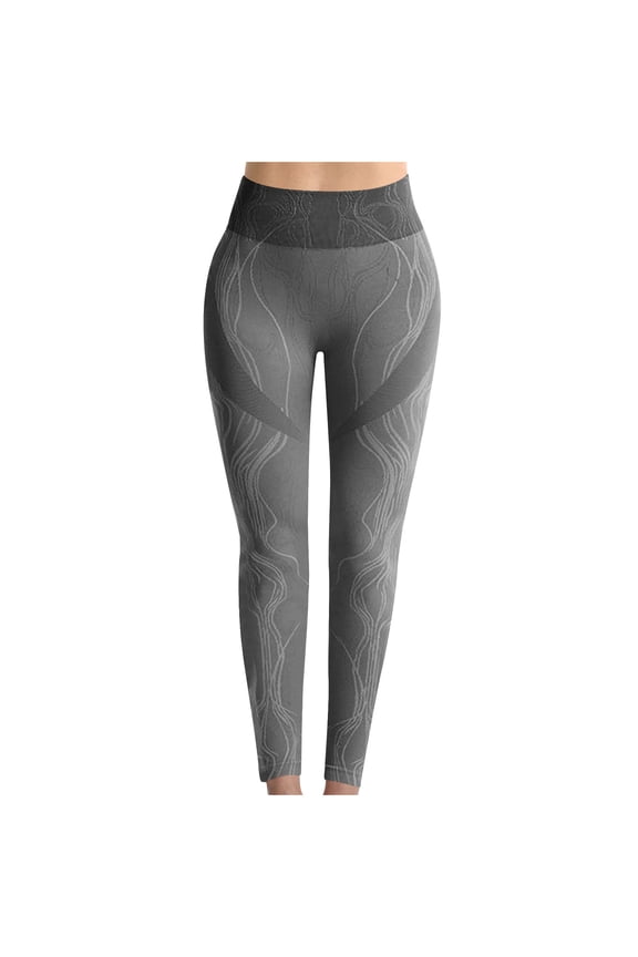 Womens Solid Color High Waist Leggings Ripped Mesh Seamless Workout Yoga Pants Black-M Mothers Day Gifts