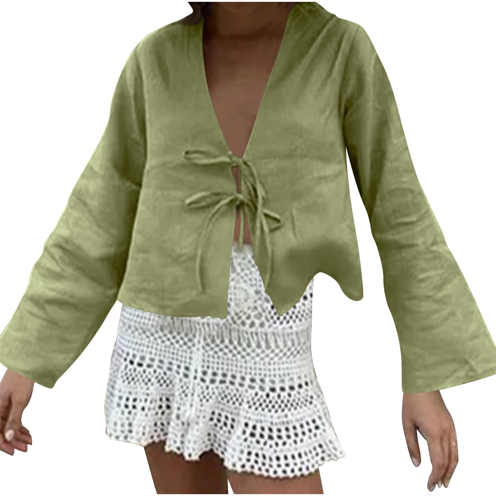 レッグウェア kamili_2201TP04 COTTON LINEN OVER BLOUSE kamili_2201TP04 COTTON LINEN OVER BLOUSE