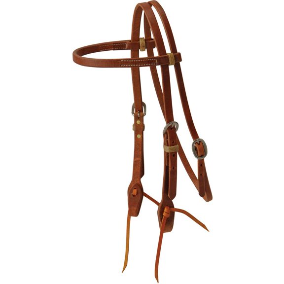 Nrs Browband 5/8 in Double Buckle