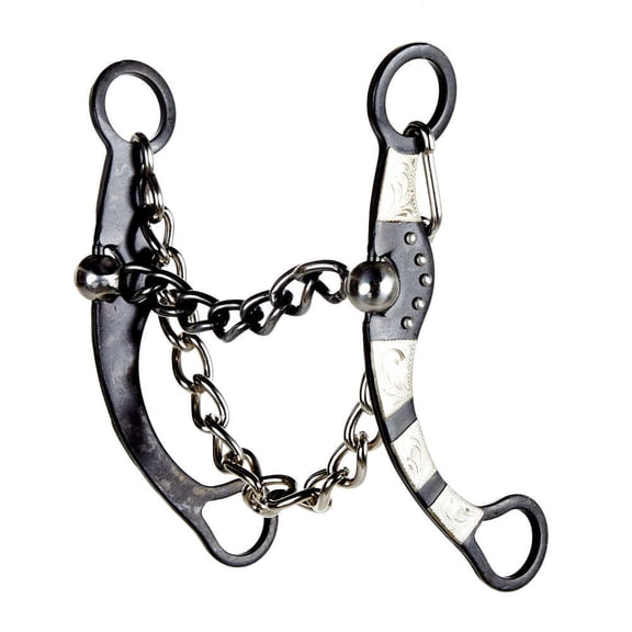 Nrs (M)Chain Port 7.5`` cheek bit (5) 71/2