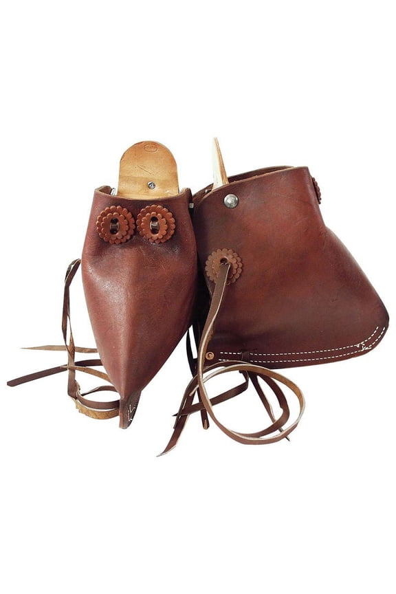 Monkey Nose Leather Adult Tapaderos