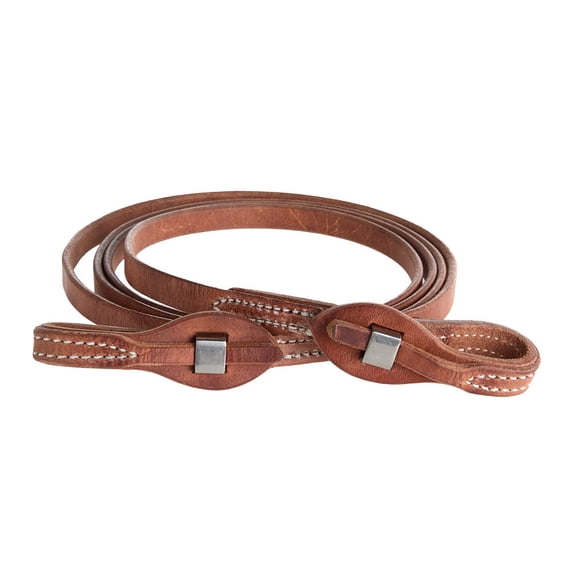 Nrs Quick Change 5/8x 8` Stainless Steel Loop Roper Rein