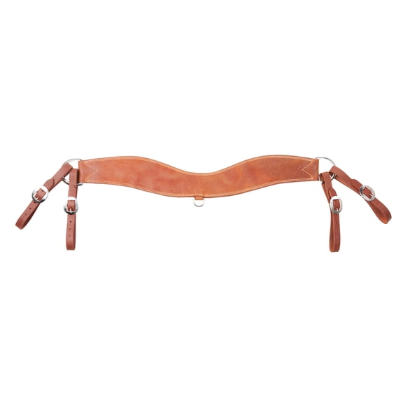 Nrs Roughout Golden Skirting 4 1/2" Steer Tripper Breast Collar