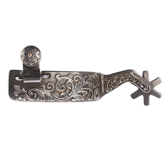 Nrs Sixes Pick Men`s 1 1/4in Band Spurs