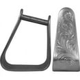 thumbnail image 1 of Nrs Tack (30)NRS Angled Engraved Roper Stirrup, 1 of 1