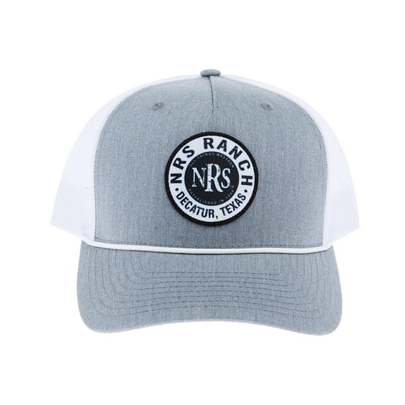 Nrs Womens  Ranch Grey/White Round Logo Cap