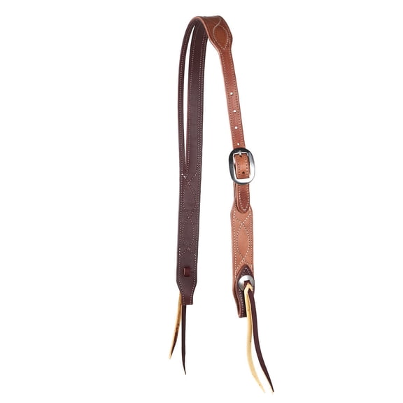 Nrs (m) Fig 8 Dbl Stitch Latigo Lined Split Ear Headstall (6)