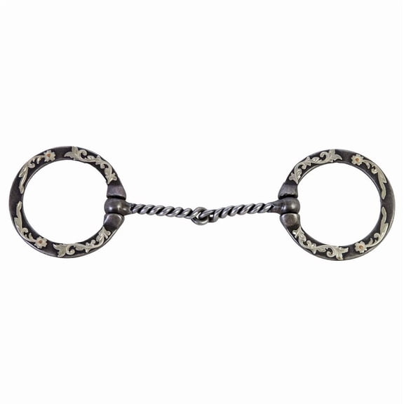 Nrs (m)Floral Twisted Wire Snaffle Bit(5)