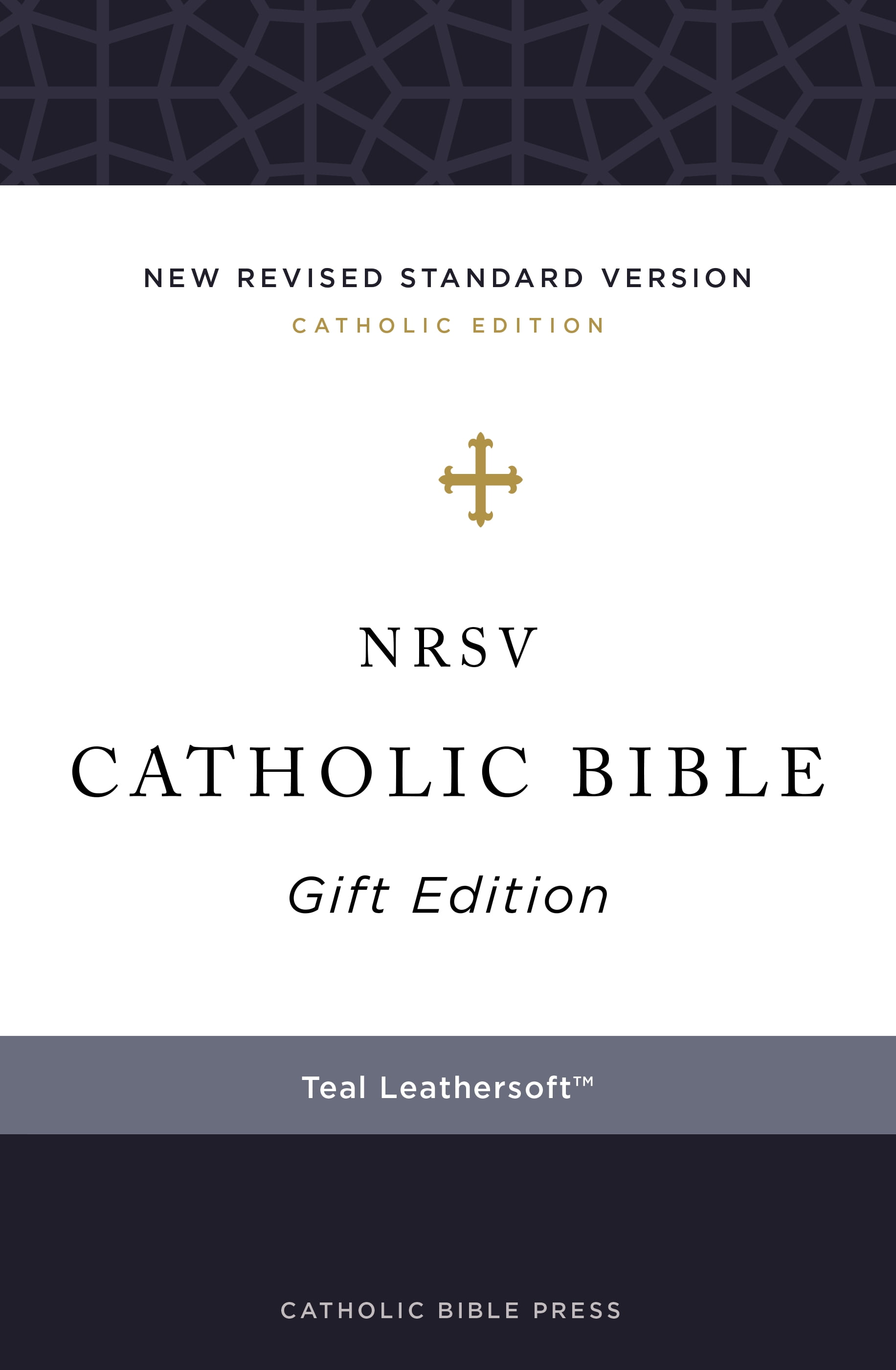 NRSV Catholic Bible Gift Edition [Teal] (Hardcover)