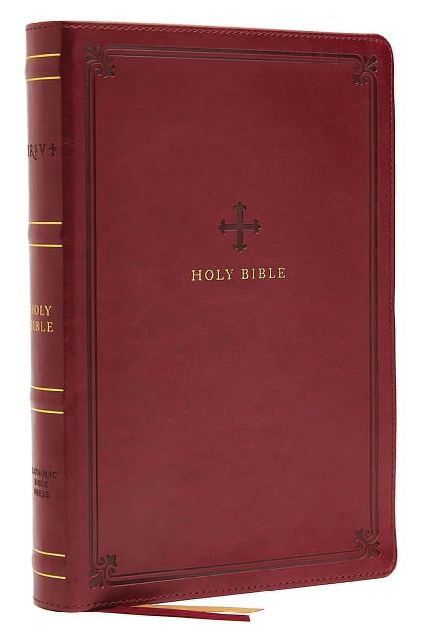 Nrsv, Catholic Bible, Thinline Edition, Leathersoft, Red, Comfort Print: Holy Bible (Other)