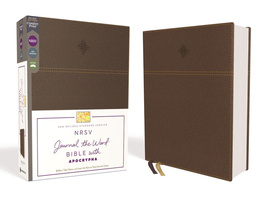 Nrsv, Journal the Word Bible with Apocrypha, Leathersoft, Brown