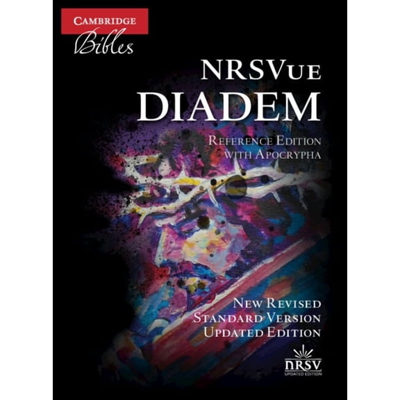 Nrsvue Diadem Reference Edition with Apocrypha, Cherry Red Calfskin Leather, Nr545: Xea, (Hardcover)