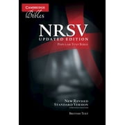 Nrsvue Popular Text Bible, Black Calf Split Leather, Nr534 T Updated Edition, British Text, Hardcover
