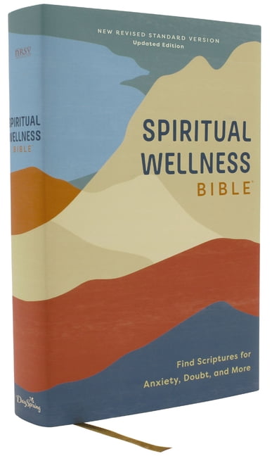 Nrsvue, Spiritual Wellness Bible, Hardcover, Comfort Print: Find Scriptures for Anxiety, Doubt, and More, (Hardcover)