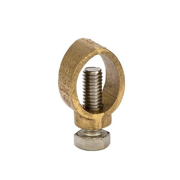 Nsi GRC-3834 0.375 x 0.75 in. Adj Ground Rod Clamp - Bronze
