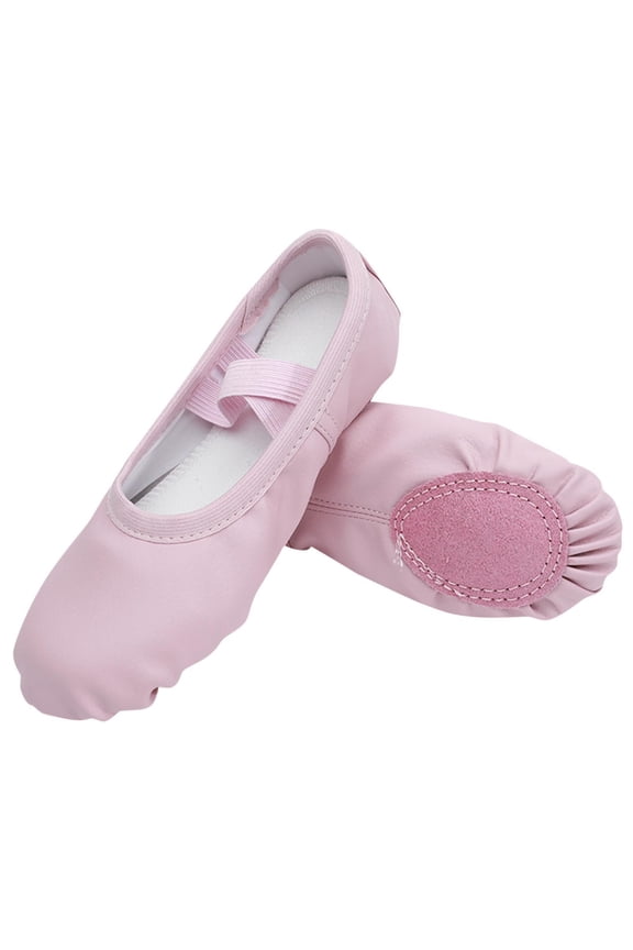 Ballet Shoes for Girls Ballet Slippers Soft Elastic Canvas Girls Boys Dance Shoes for Kids