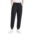 thumbnail image 1 of Nskgu Boys Girls Sweatpants Kids Cotton Active Jogger Pull On Athletic Pants with Pockets Drawstring for Sport, 1 of 4