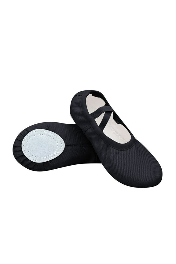 Girls Ballet Shoes Boys Soft Canvas Ballet Slippers Flats Dance Slippers for Boys Girls