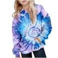 thumbnail image 1 of Nskgu Hoodies for Teen Girls Cute Trendy Tie Dye Long Sleeve Oversized Hooded Sweatshirts Tween Tops Winter Preppy Clothes, 1 of 6