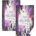thumbnail image 1 of Nsnder Halloween Cotton Towel Set 2PCS, Quick Drying Bath Towels, Soft and Breathable Hand Towel WashCloths for Kitchen, Bathroom, Gym, Beach, 1 of 7