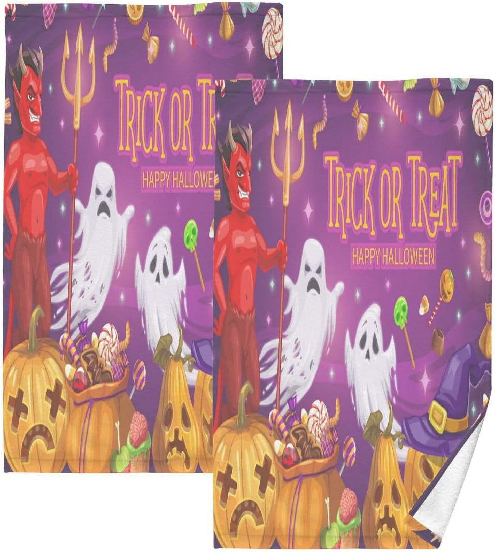 Halloween bath towel set sale