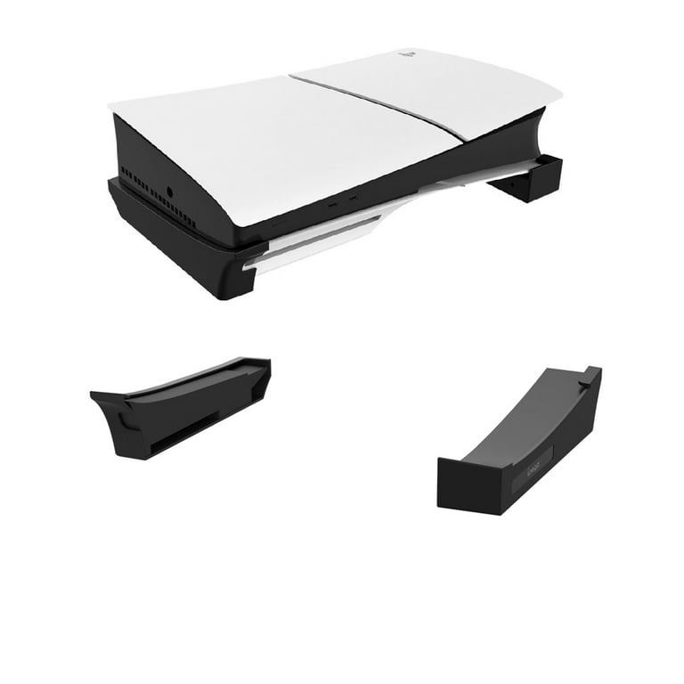  Horizontal Stand for PS5 Slim Stand with Anti-Slip Mads for PS5  Slim Console Base Holder Accessories for Playstation 5 Slim Editions  Laydown Holder with USB Hub (HUB) : Video Games
