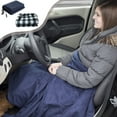 thumbnail image 1 of Nsxcdh 12v Car Heating Blanket Fuzz Double Sided Fleece 58.27x42.52in Removable Lining Safe Durable Warm Travel Vehicle Use, 1 of 7