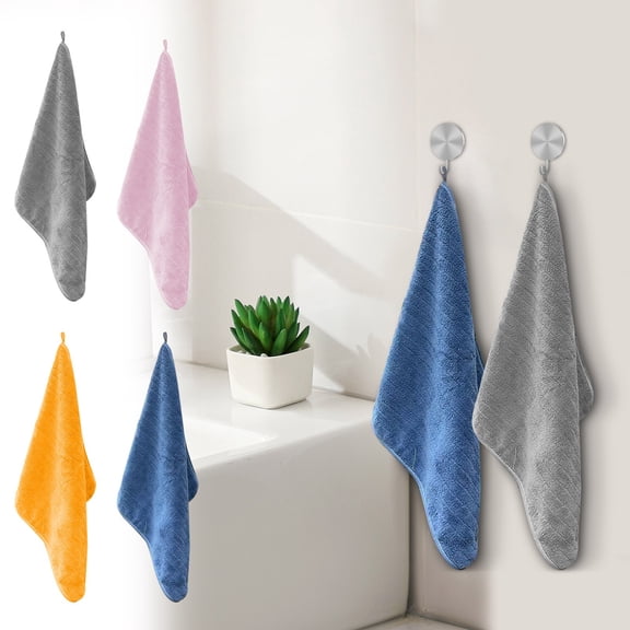 Nsxcdh 3-Pack Coral Fleece Bath Towel Set 30x14 Inch Striped Pattern Absorbent Dry Hair Towels That Do Not Shed Final Markdowns