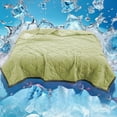 thumbnail image 1 of Nsxcdh up to 60% off Gifts Machine Washable Summer Blanket Summer Air Conditioning Quilt Cool Feeling Ice Silk Summer Quilt Thin Ice Cream Quilt Washable Washable Gift, 1 of 8