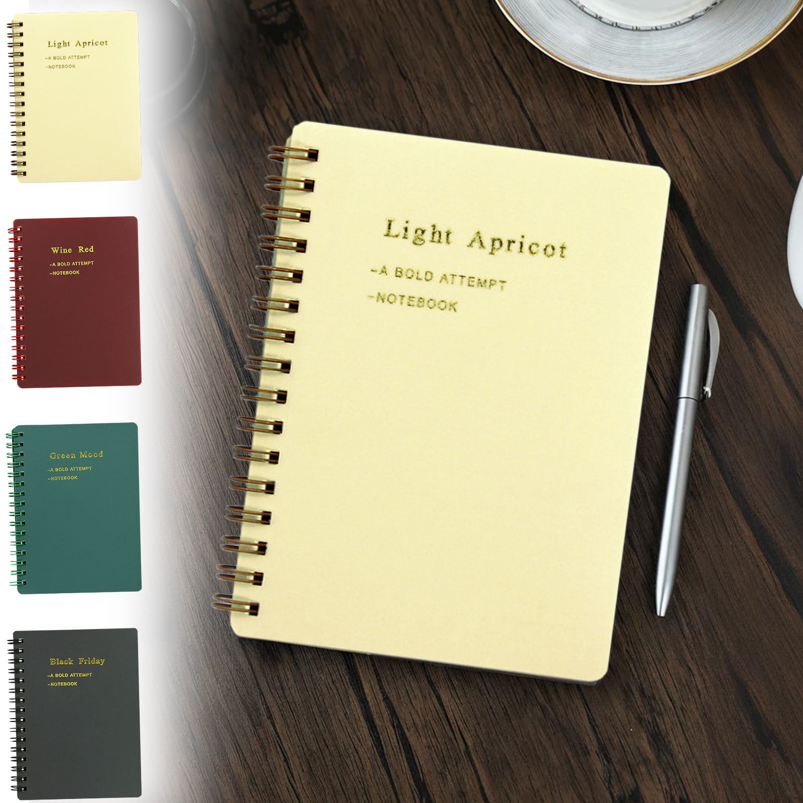 Nsxcdh A6 Spiral Notebook Student Stationery Thick Flip Coil Notepad ...