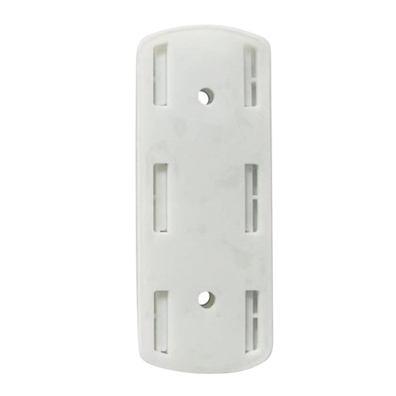 Nsxcdh Adhesive Power Strip Holder, Punch Free Socket Mount, Acrylic, Reusable, Strong Load, Slide Design, Home Office Kitchen Wall Organizer Party Cute Decoration Favors for Kids