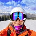 thumbnail image 1 of Nsxcdh Adult Ski Goggles Windproof Pc Lens 7.87x3.94in,Elastic Headband Ventilated Space,Anti Splash Scratch Resistant,For Bike Ski Snow Outdoor Gear, 1 of 2