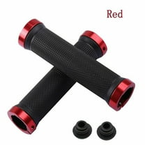 Nsxcdh Bike Handlebar Grips Ergonomic Anti Slip Rubber Lock On Shock Absorb Comfort Durable Mountain Road BMX Cycling Upgrade Accessory,Secure Hold,Sports