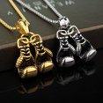 thumbnail image 1 of Nsxcdh Boxing Gloves Pendant Necklace,Sports Fashion Series Alloy with Polished Durable Finish,Gift Ready for Men and Women,Symbolic Strength Style for Athletes and Fans,Everyday Wear Jewelry, 1 of 2