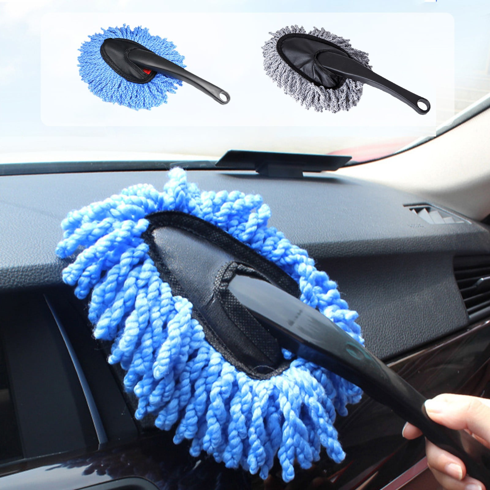 Nsxcdh Car Cleaning Tools Set, Car Wash Brush, Telescopic Car Mop, Soft ...