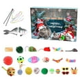 thumbnail image 1 of Nsxcdh Cat Toy Advent Calendar,2024 Christmas Countdown,24 Piece,Interactive Teaser Ball,Cat Gift Box,Variety Set,Pvc, 1 of 4