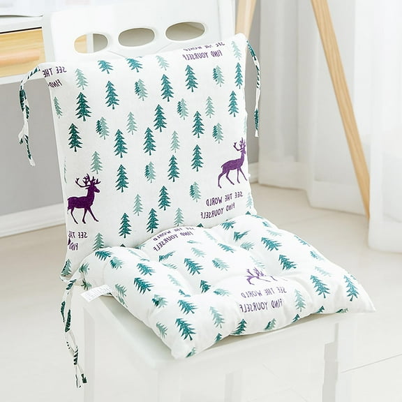 Nsxcdh Chair Cushions Set of Thicken Seat High-Resilience Indoor Seat Cushion for Dining Chairs Kitchen Chair Cushions Office and Home Birthday Gifts for Women and Man 17.72*11.81*1.57 Inch