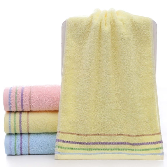 Nsxcdh Cotton Face Towel Highly Absorbent Soft Washcloth for Bathroom Spa Gym and Facial Use 13x29 Inch Premium Bath Essentials
