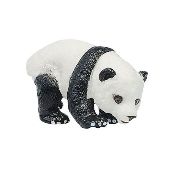 Nsxcdh Creative Art Toys for Preschoolers Simulation Cute Pandas Model Sichuan Pandas Red Pandas Hand To Do Must-Have Item