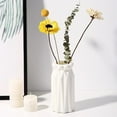 thumbnail image 1 of Nsxcdh Decorative Artificial Flower Vase for Living Room, Small Fall Arrangement Vase with Modern Fresh Design Gift, 1 of 8