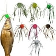 thumbnail image 1 of Nsxcdh Dice Soft Fishing Bait Slow Sinking High Density Rig Bright Attractor Bass Trout Salmon Fresh Salt Water Pack, 1 of 9