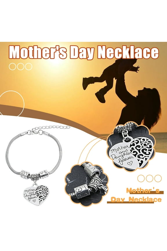 Family Tree Bangle Bracelet Mom Daughter Gift Fashion Jewelry Adjustable Fit Forever Love Sentimental for Women Bracelet Jewelry Home Christmas Gifts for Grandkids and Women