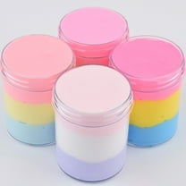 Nsxcdh Floam Colorful Stretchy Slime Stress Relief Toy Soft Non Sticky 2.4in for Kids Adults Safe Storage Gift Home Toys