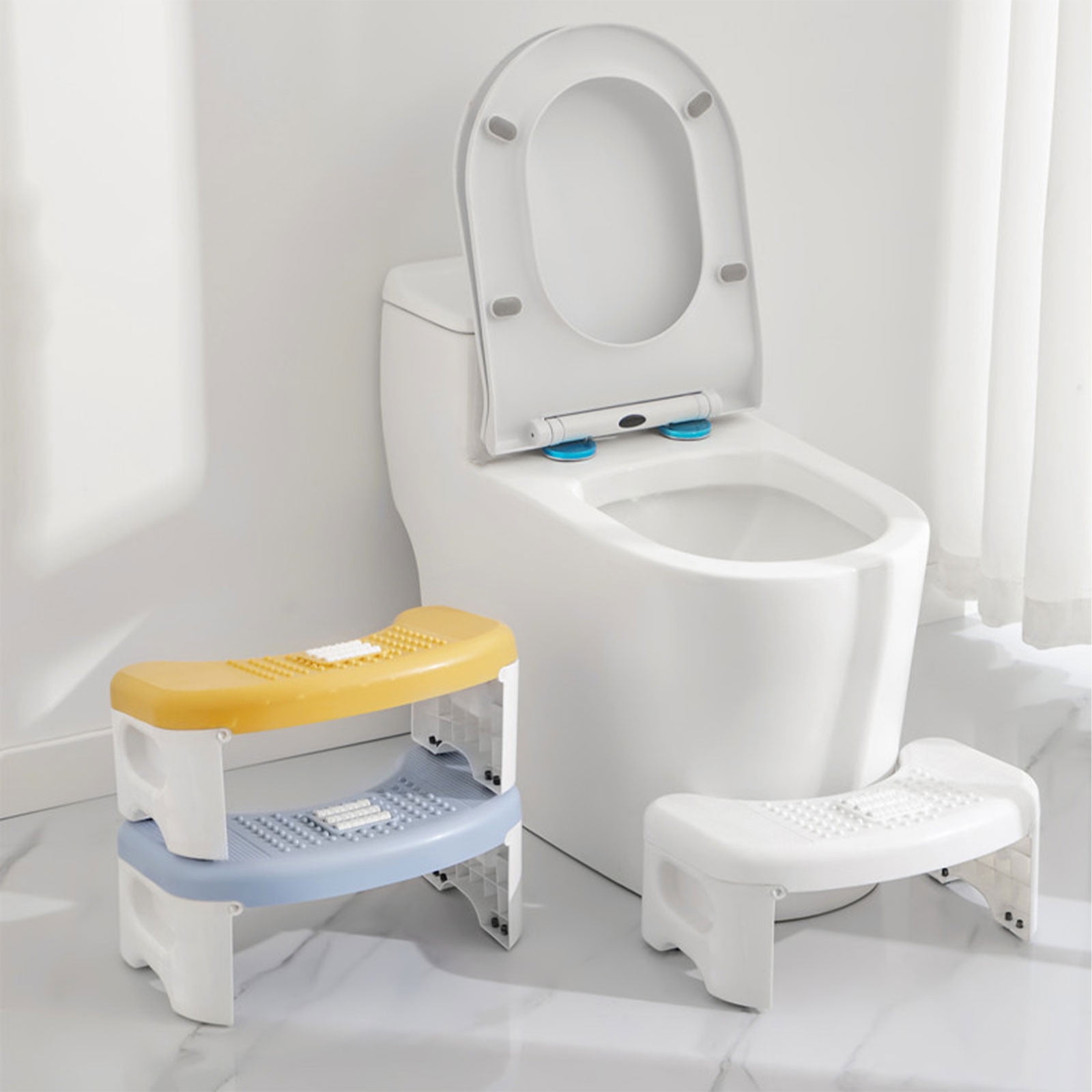 Nsxcdh Folding Toilet Stool, Squatting Poop Stool, Bathroom Potty Step ...