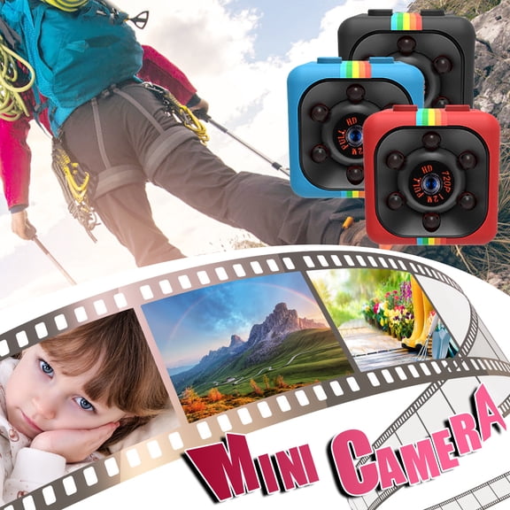 Nsxcdh HD 1080p Night Vision Body Camera Compact Matte Motion Detector Loop Recording Mini Portable USB Rechargeable Outdoor Sports Recording Home Security Home Indoor Sports for women man Gift