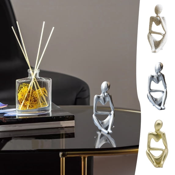 Nsxcdh Home Decor Figurine Abstract Mini Sculpture Modern Living Room Accent Piece Soft Decoration Tabletop Ornament Personality Model Decoration Shelf Display Trending Picks Under Budget