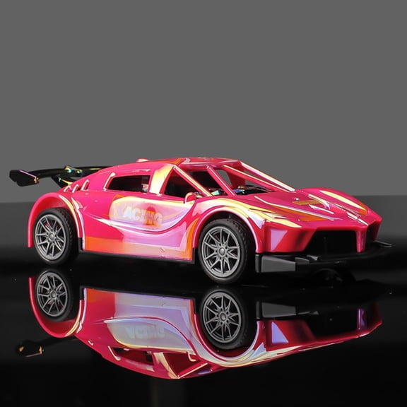 Nsxcdh Inertia Sports Car Press Go 5.31x2.36x1.37 In,Durable Abs Rubber Wheels,Imaginative Racing Kids Toys